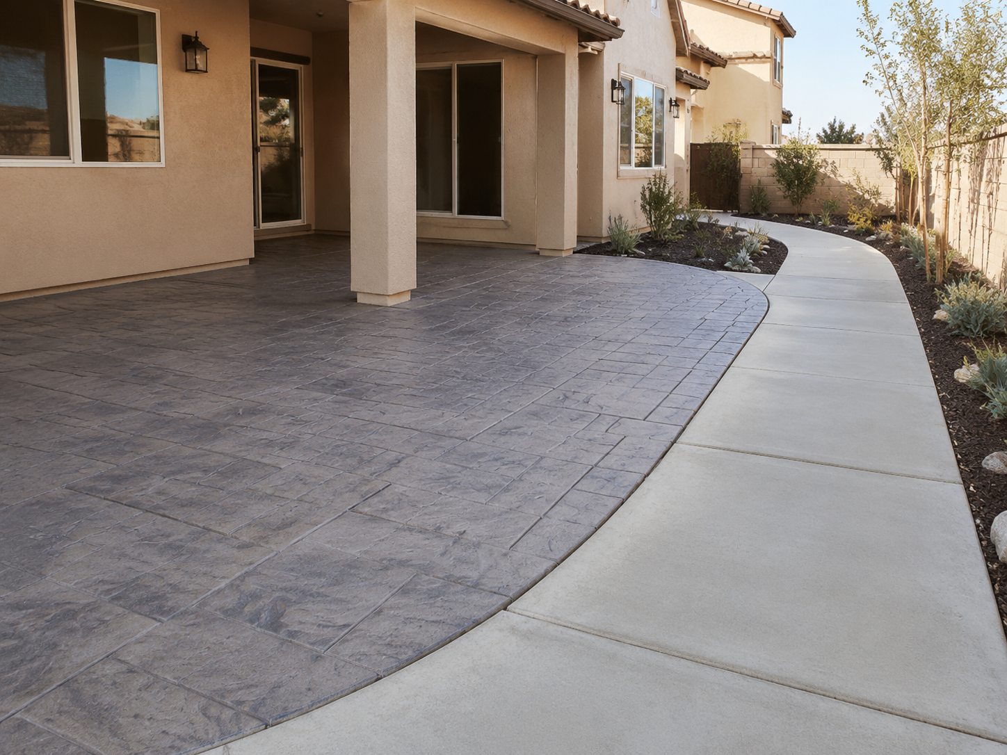 Modern concrete project